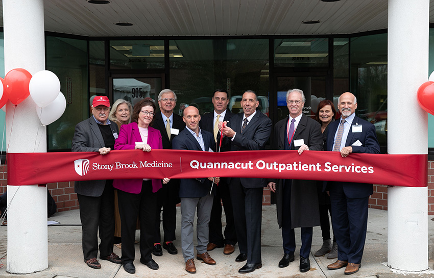 Quannacut Outpatient Services Ribbon Cutting Photo